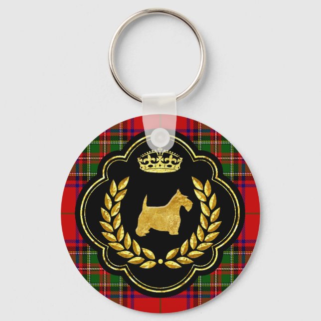Royal Scottie Schlüsselanhänger (Vorderseite)
