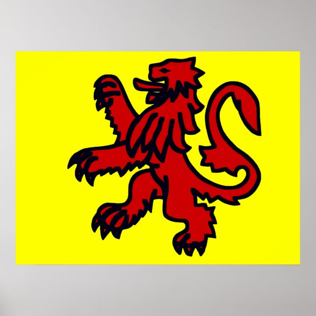 Royal Scottish lion Poster (Vorne)
