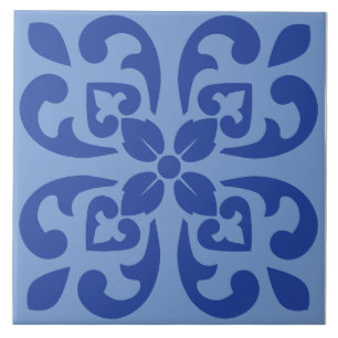 Royal Scroll Blossom Fliese