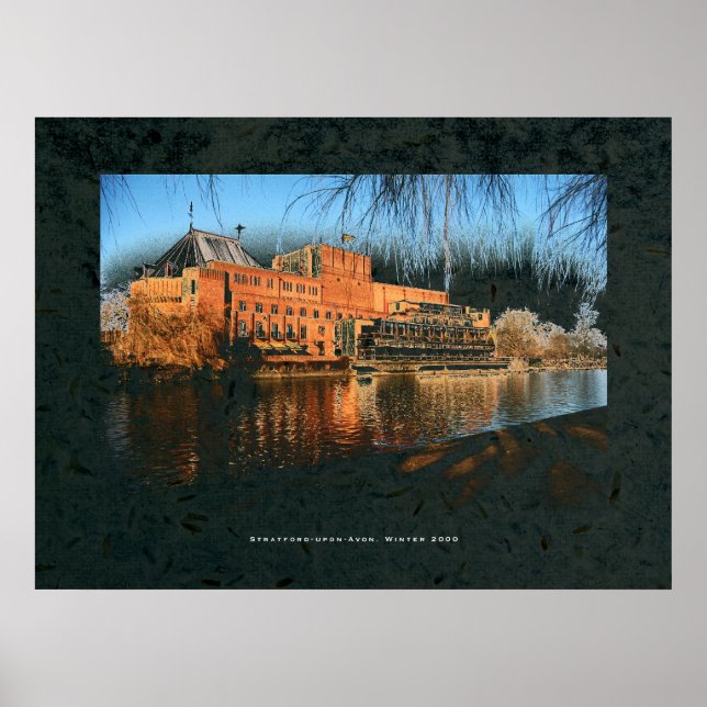 Royal Shakespeare Theater, Stratford-upon-Avon. Poster (Vorne)