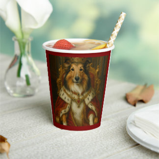 Royal Sheltie Pappbecher