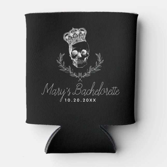 Royal Skull Bachelor/ette Party Dosenkühler (Vorderseite)
