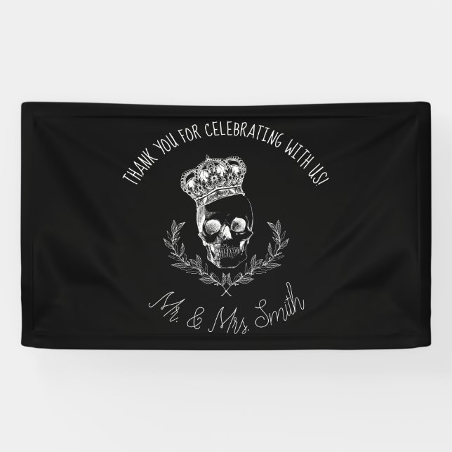 Royal Skull Banner (Horizontal)