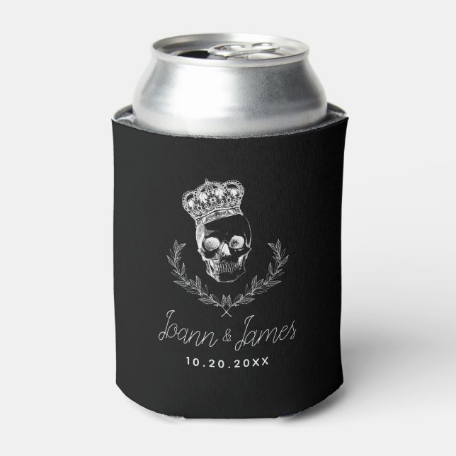 Royal Skull Wedding Dosenkühler (Kanne Vorderseite)
