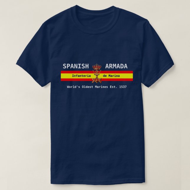 Royal Spanish Marines T-Shirt (Design vorne)