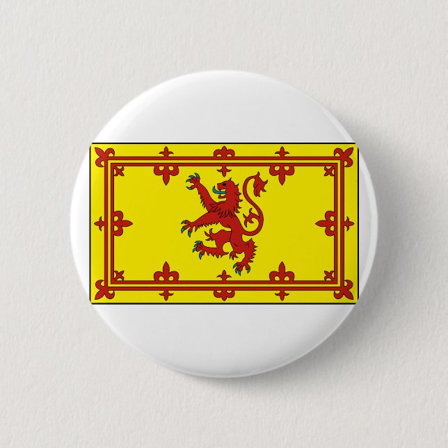 Royal Standard of Scotland Button (Vorderseite)