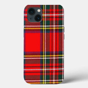 Royal Stewart Clan Tartan Karo iPhone Hülle
