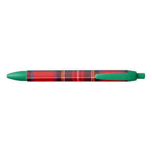 Royal Stewart Red Kariert Green Kugelschreiber