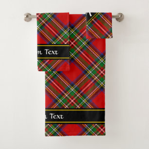 Royal Stewart Tartan Badhandtuch Set