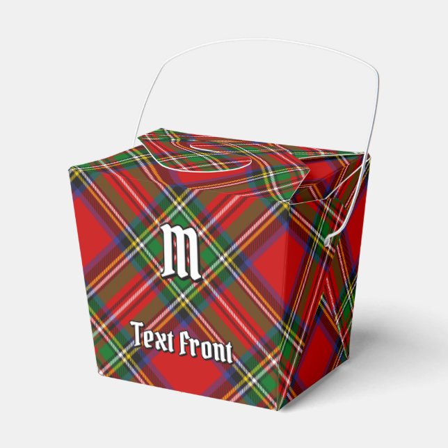 Royal Stewart Tartan Geschenkschachtel (Vorderseite)