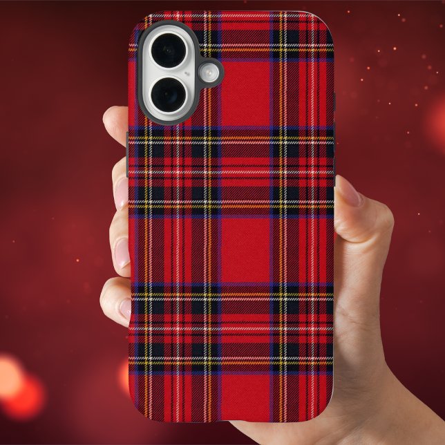 Royal Stewart Tartan iPhone 16 Plus Hülle (Royal Stewart Tartan Case-Mate iPhone Case)
