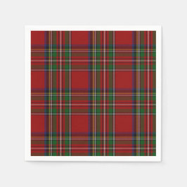 Royal Stewart Tartan Kariert Paper Napkins Serviette