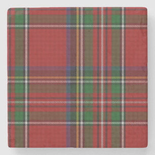 Royal Stewart Tartan Kariert Stone Untersetzer