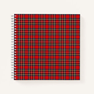 Royal Stewart Tartan Kariertes schottisches Muster Notizbuch