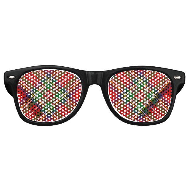 Royal Stewart Tartan Partybrille (Vorderseite)