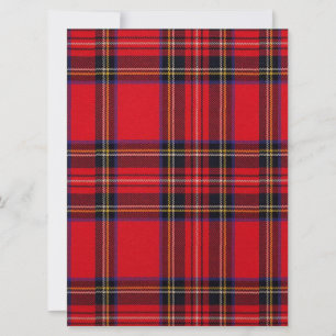 Royal Stewart tartan Red kariert