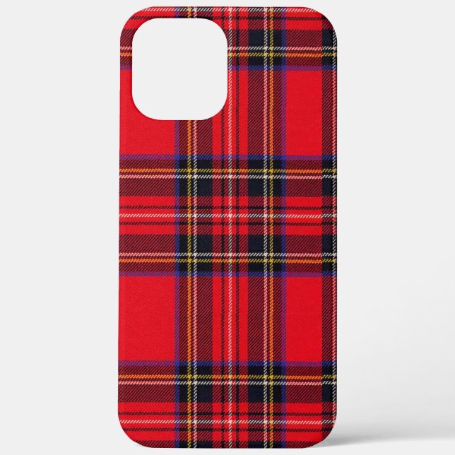 Royal Stewart tartan Red kariert Case-Mate iPhone Hülle (Rückseite)