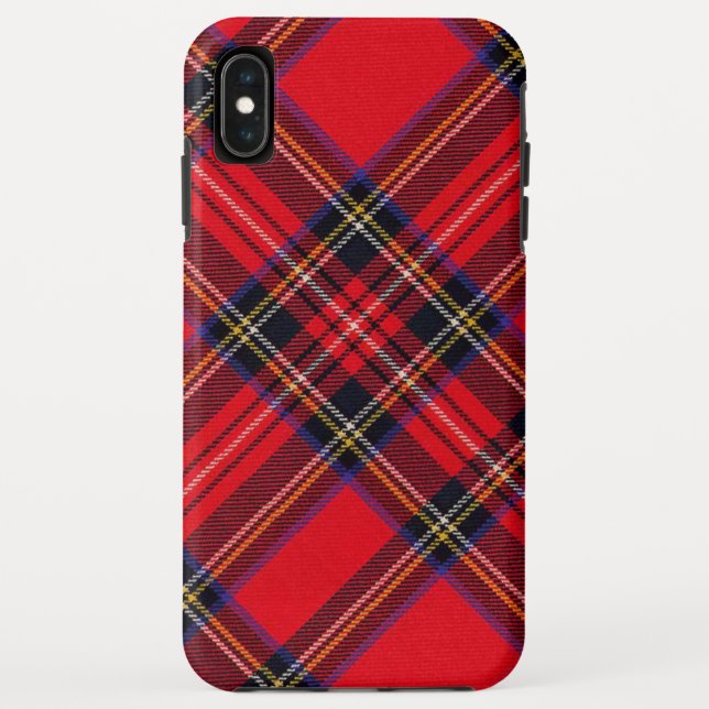 Royal Stewart tartan Red kariert Case-Mate iPhone Hülle (Rückseite)