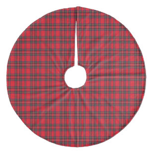 Royal Stewart tartan Red kariert Fleece Weihnachtsbaumdecke