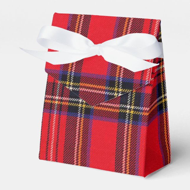 Royal Stewart tartan Red kariert Geschenkschachtel (Vorderseite)