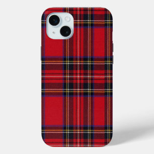 Royal Stewart tartan Red kariert iPhone 15 Plus Hülle