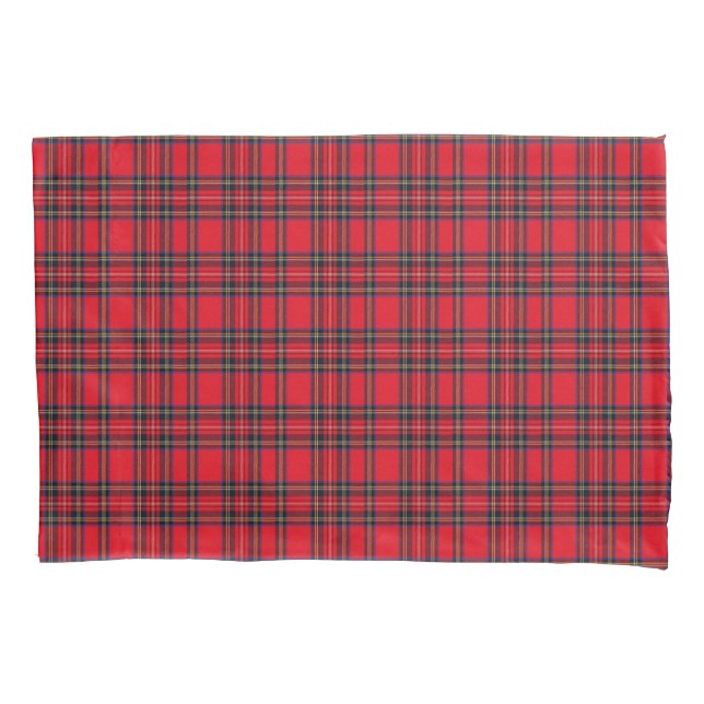Royal Stewart tartan Red kariert Kissenbezug (Vorderseite-Links)