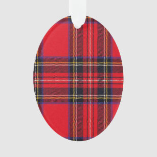 Royal Stewart tartan Red kariert Ornament