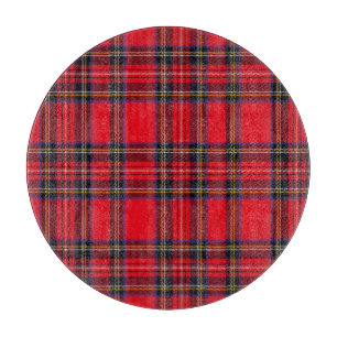 Royal Stewart tartan Red kariert Schneidebrett