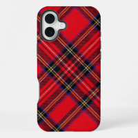 Royal Stewart Tartan rot schwarz kariert