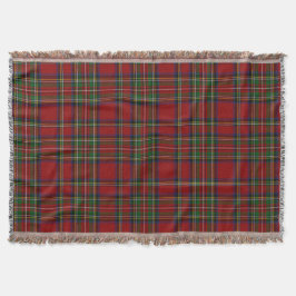 Royal Stewart Tartan Traditionelle Karierte Weihna Decke