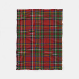 Royal Stewart Tartan Traditionelles Kariertes Must Fleecedecke