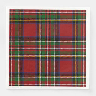 Royal Stewart White Standard Dinner Napkins Serviette
