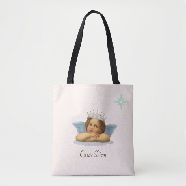 Royal Stylish Raphael Cherub on Ivory Tasche (Vorderseite)
