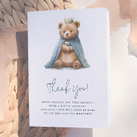 Royal Teddy Bear Prince Boy Baby Dusche