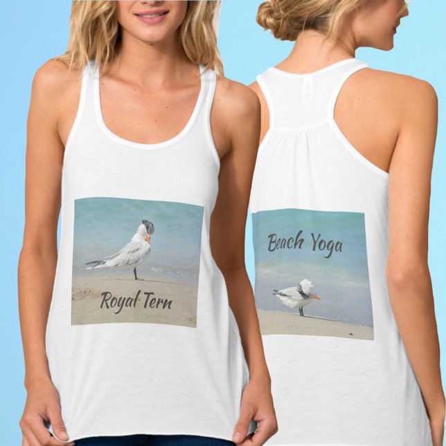 Royal Terns Beach Yoga Tank Top (Von Creator hochgeladen)
