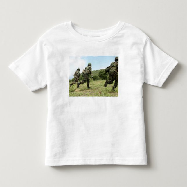Royal Thai Marines eilt voran Kleinkind T-shirt (Vorderseite)