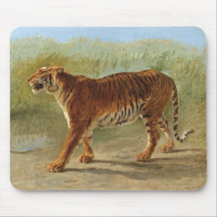 Royal Tiger Marching (von Rosa Bonheur) Mousepad