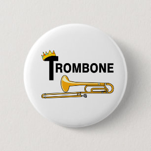 Royal Trombone Button