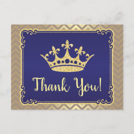 Royal Vielen Dank Baby Dusche Danke Postcard Postkarte