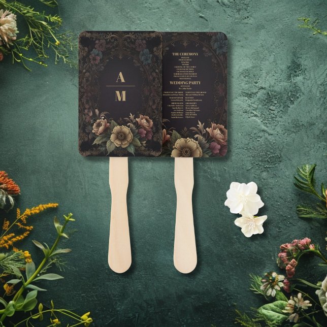 Royal Viktorianisch Gothic Floral Wedding Fächer (Von Creator hochgeladen)