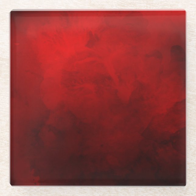 Royal Watercolor Valentine Untersetzer (Vorderseite)