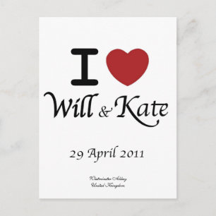 Royal Wedding Collector's Postcard Postkarte