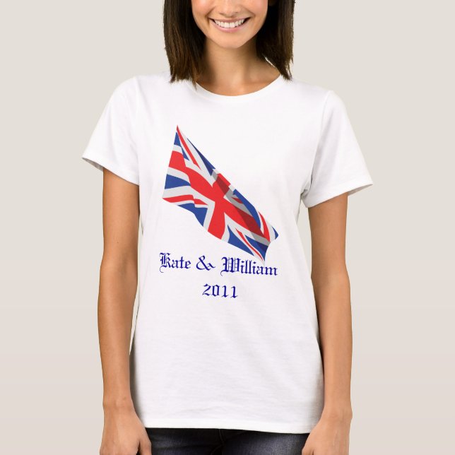Royal Wedding /Kate und William T-Shirt (Vorderseite)