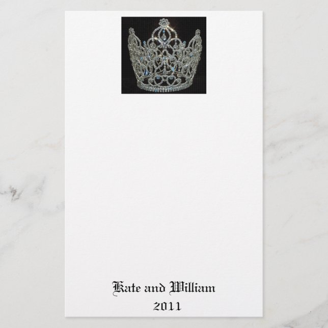 Royal Wedding/Kate & William Briefpapier (Vorderseite)