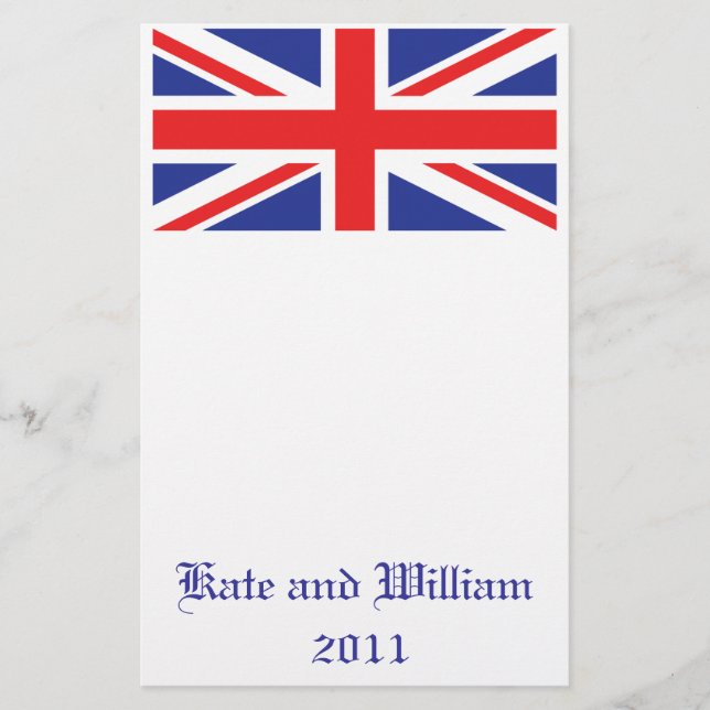 Royal Wedding/Kate & William Briefpapier (Vorderseite)