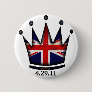 Royal Wedding Kate & William Button
