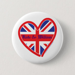 Royal Wedding/Kate & William Button