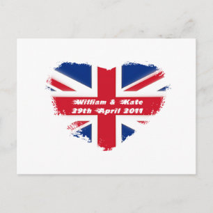 Royal Wedding - Kate & William Postkarte