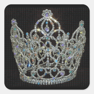Royal Wedding/Kate & William Quadratischer Aufkleber