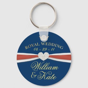 Royal Wedding - William & Kate Keepake Geschenke Schlüsselanhänger